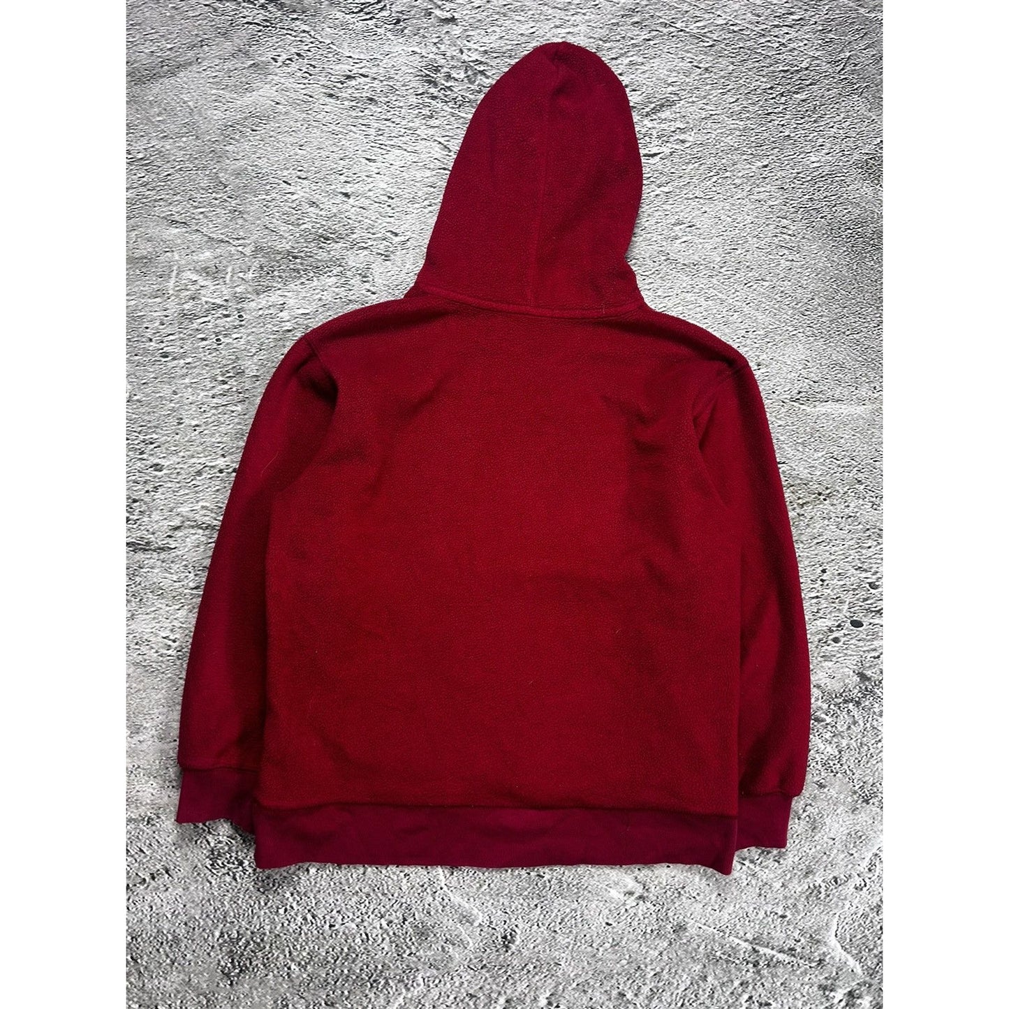 Gap vintage big logo spell out red hoodie fleece