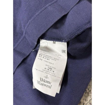 Vivienne Westwood polo T-shirt navy green red small logo