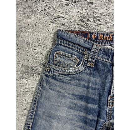 Rock Revival vintage blue jeans Y2K flared