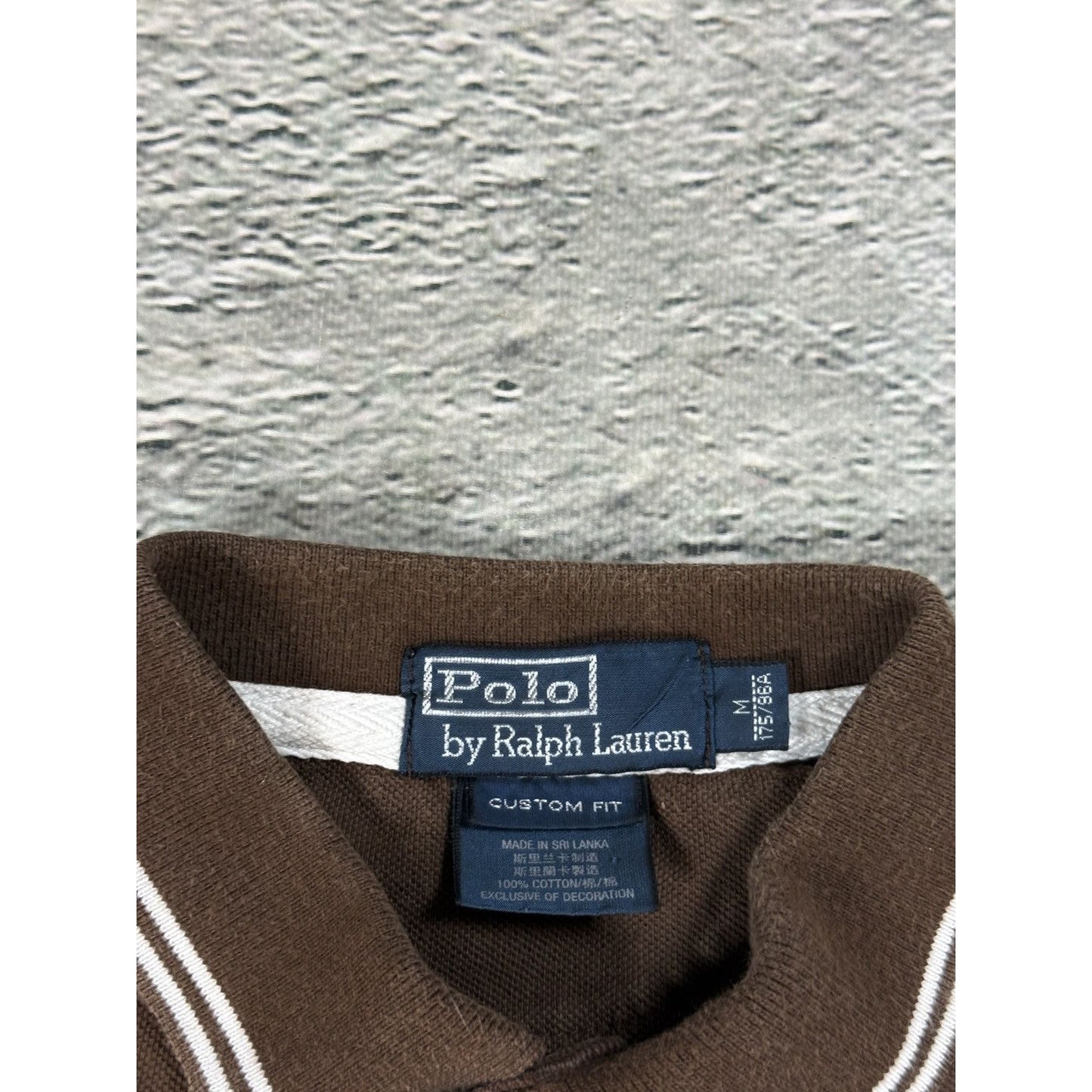 Chief Keef Polo Ralph Lauren vintage Brown T-shirt big pony