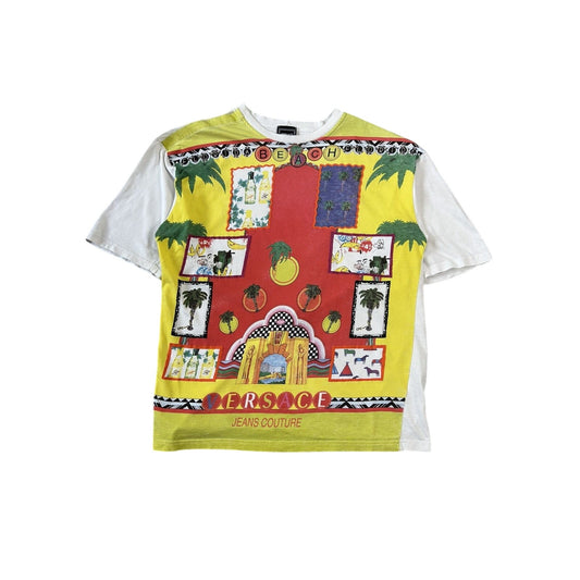 Versace Miami Florida Beach vintage T-shirt fullprint