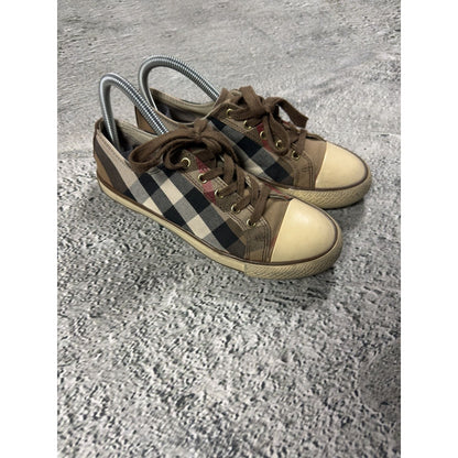 Burberry canvas low shoes Nova Check beige