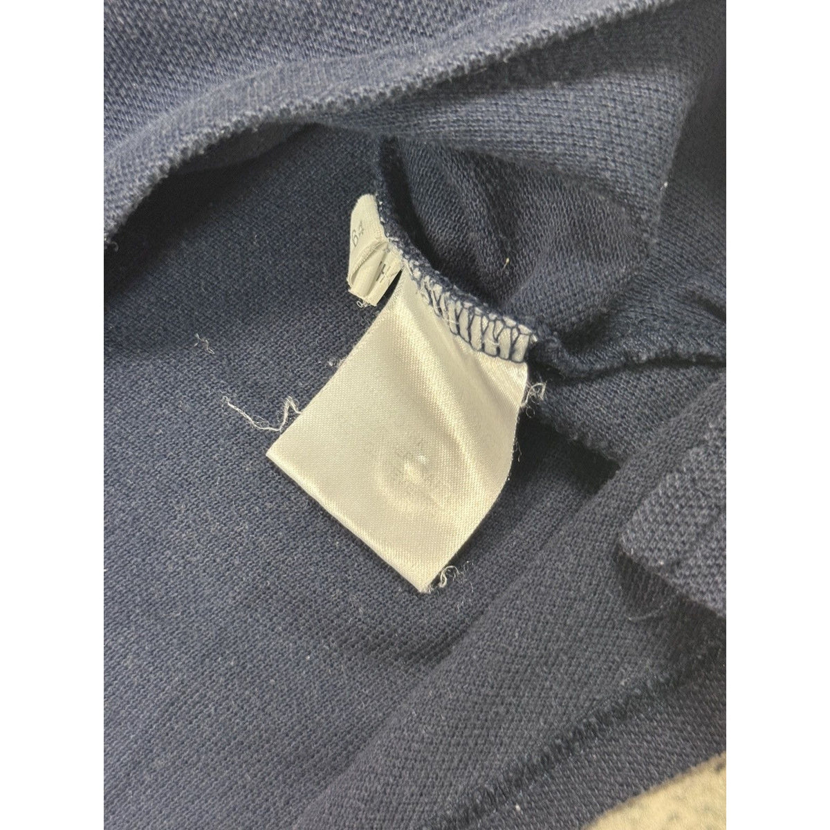 Yves Saint Laurent polo big logo stripped YSL t-shirt grey