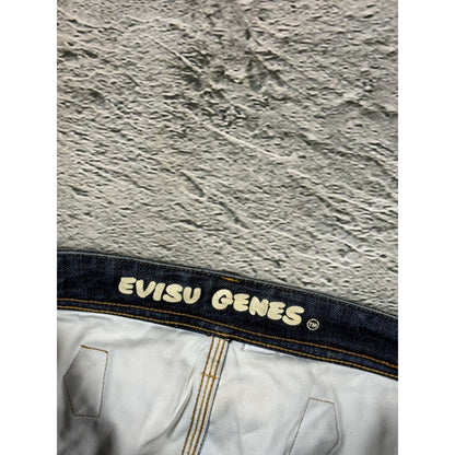 Evisu jeans vintage denim pants cargo blue Y2K