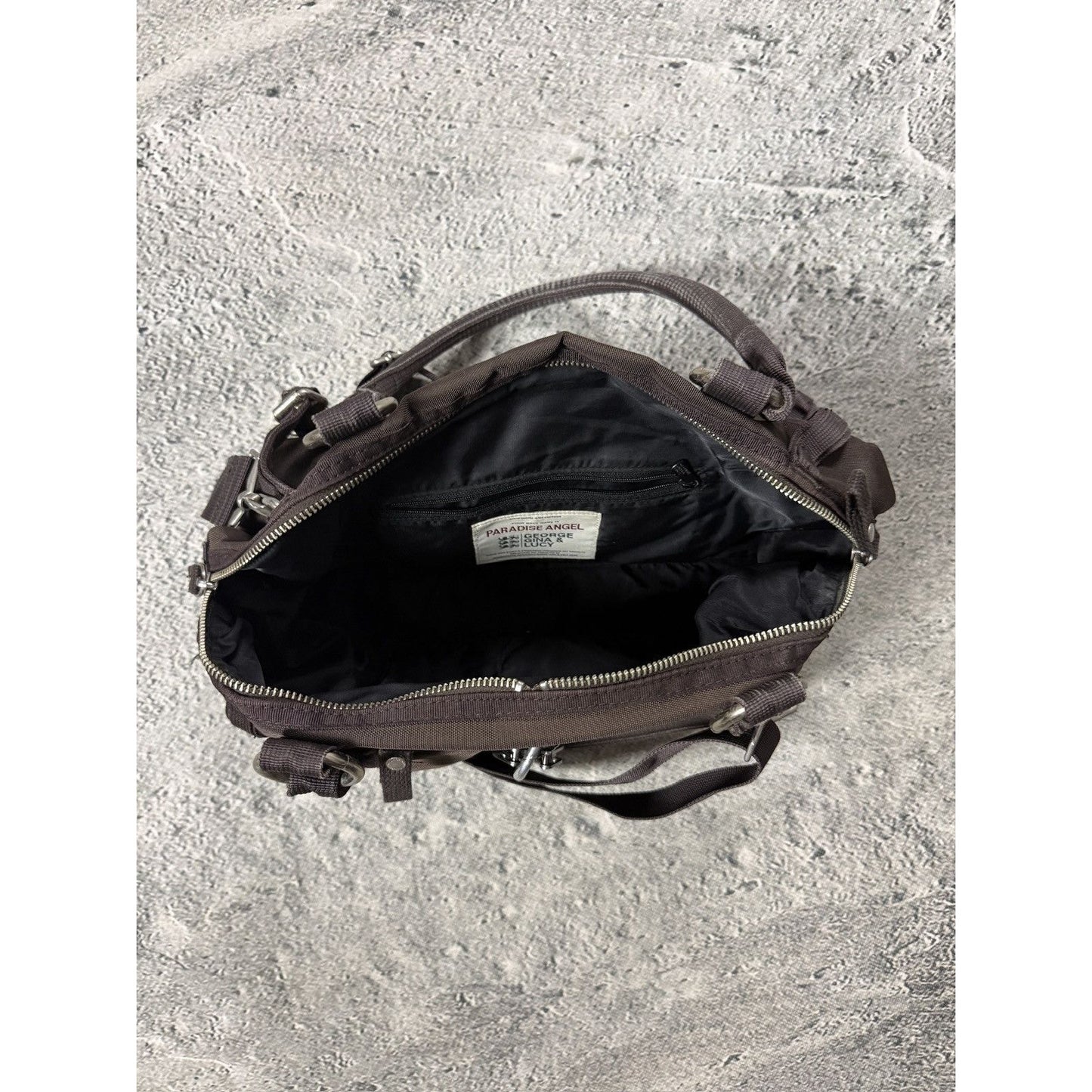George Gina & Lucy crossbody paradise angel bag Y2K Brown