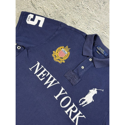 Chief Keef Polo Ralph Lauren New York navy blue Polo T-shirt