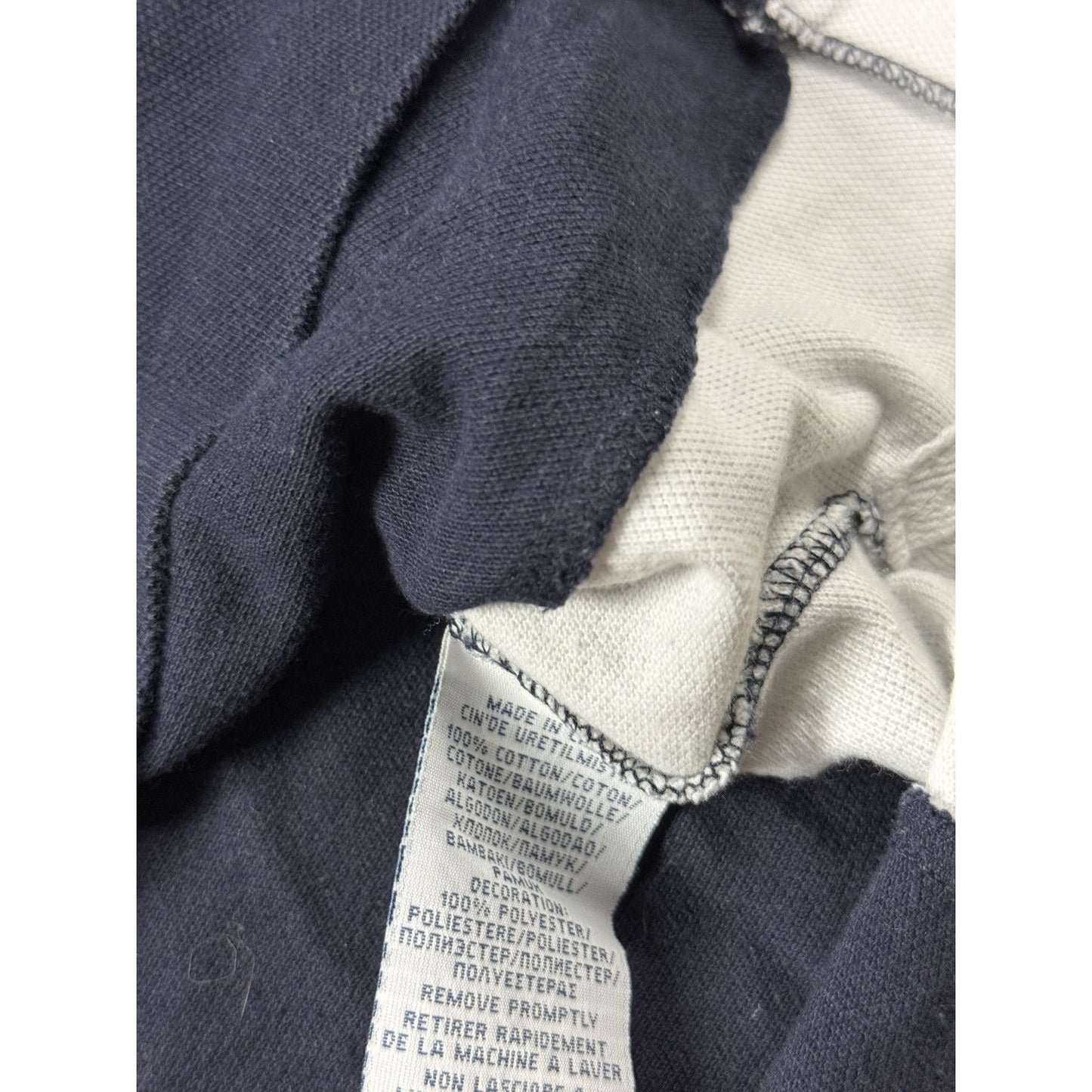 Chief Keef Polo Ralph Lauren USA vintage shirt navy blue