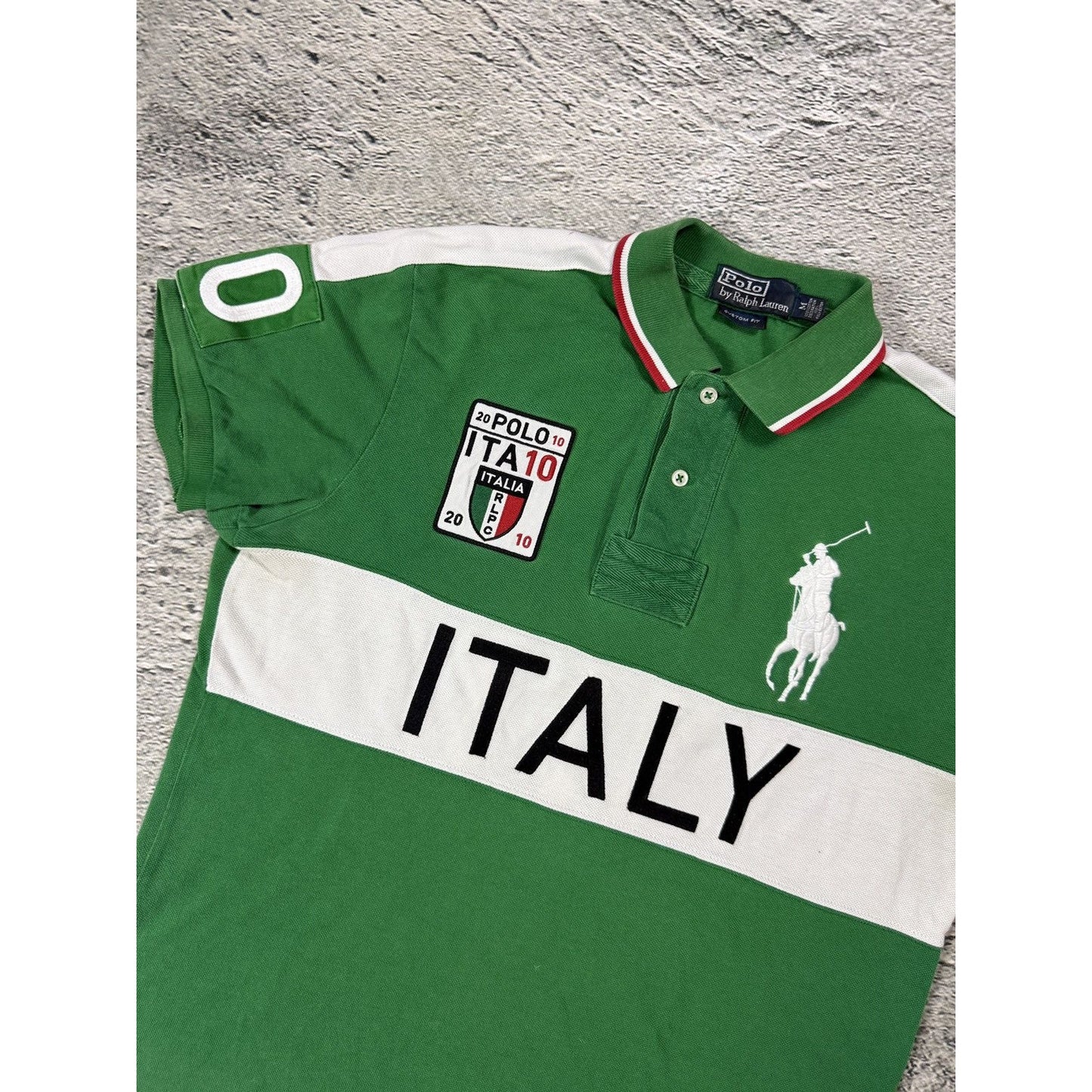 Chief Keef Polo Italy Ralph Lauren T-shirt vintage green
