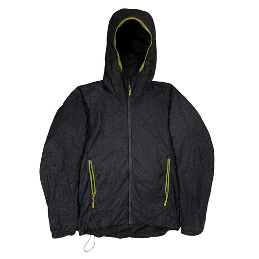 Arc’teryx jacket Nulcei hoody padded nylon jacket dark grey