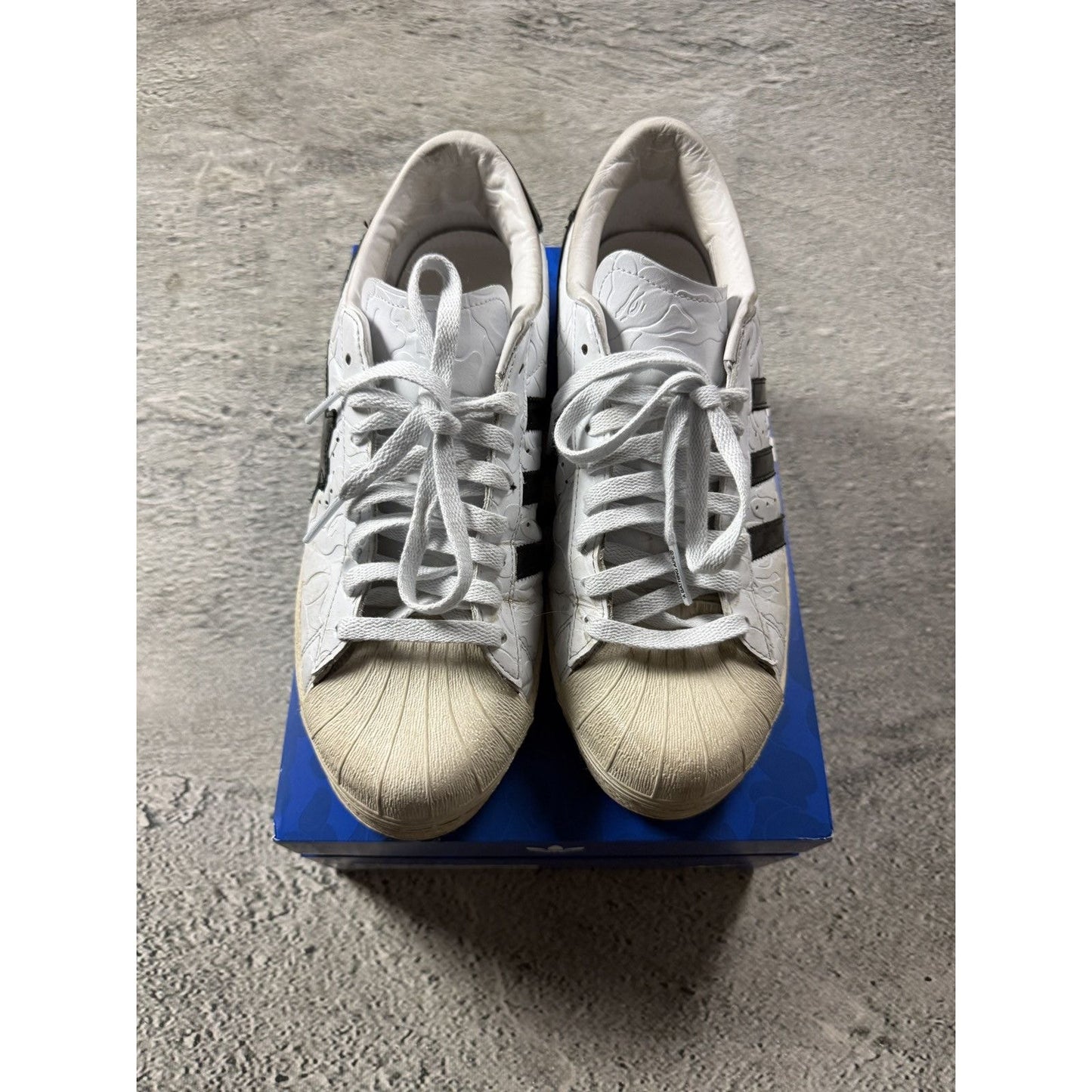 Bapesta Adidas x Bape sneakers white vintage a bathing ape