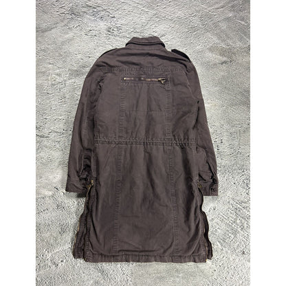 Dolce & Gabbana coat vintage utility miltary brown Y2K