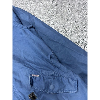Carhartt coat jacket blue clash parka