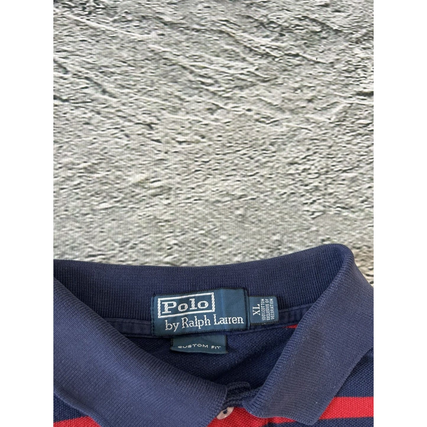 Chief Keef Polo Ralph Lauren navy red striped big pony