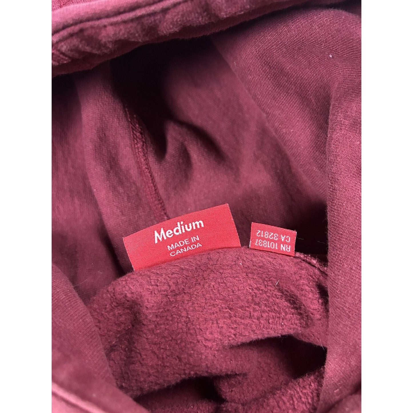 Supreme hoodie Veni Vidi Vici FW16 collage crown embroidery