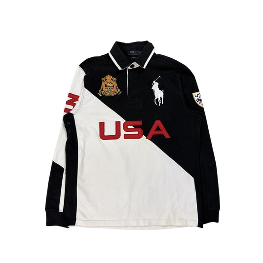 Chief Keef Polo Ralph Lauren longsleeve big pony USA Black