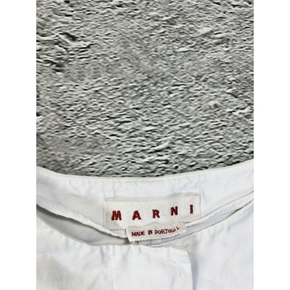 Marni jacket white boxy fit button up