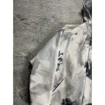 Rundholz Dip jacket hooded oversized black and white