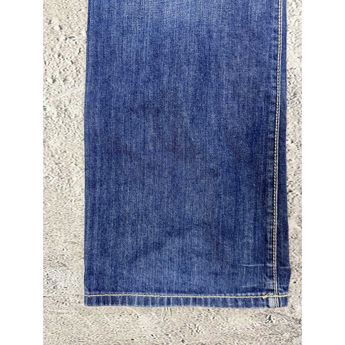 Robins jeans blue jeans straight Y2K blue brown