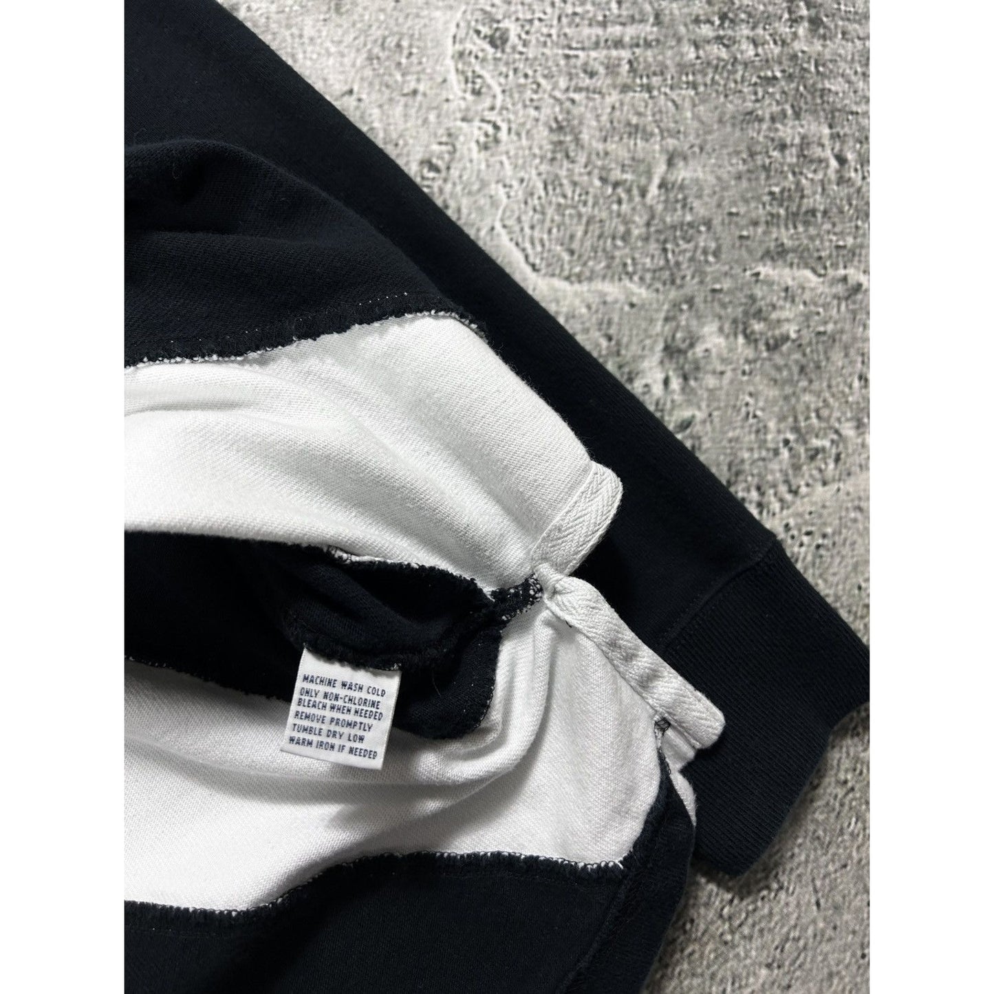 Chief Keef Polo Ralph Lauren black longsleeve white X