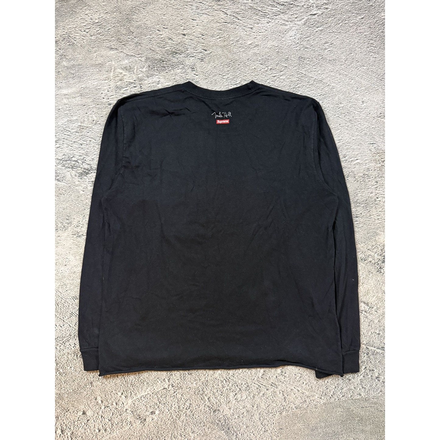 Supreme longsleeve Mike Hill Snake Trap black SS 2017