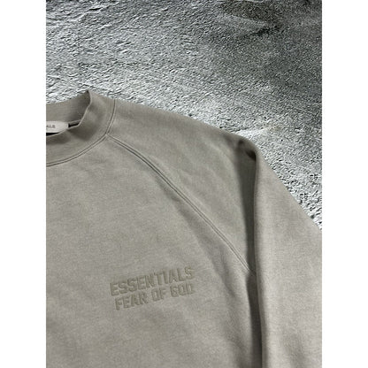 Fear of God Essentials FOG beige sweatshirt