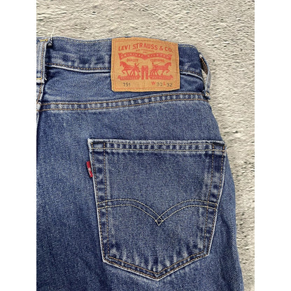 Levi’s 751 vintage blue jeans denim pants