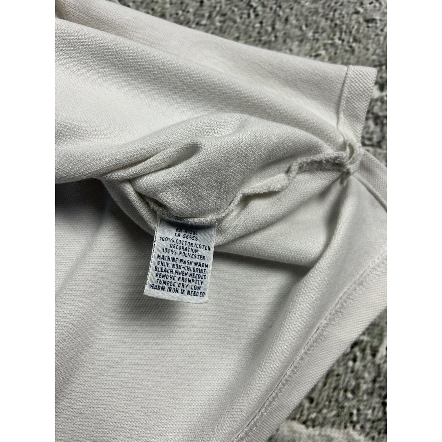 Chief Keef Polo Ralph Lauren USA vintage shirt white