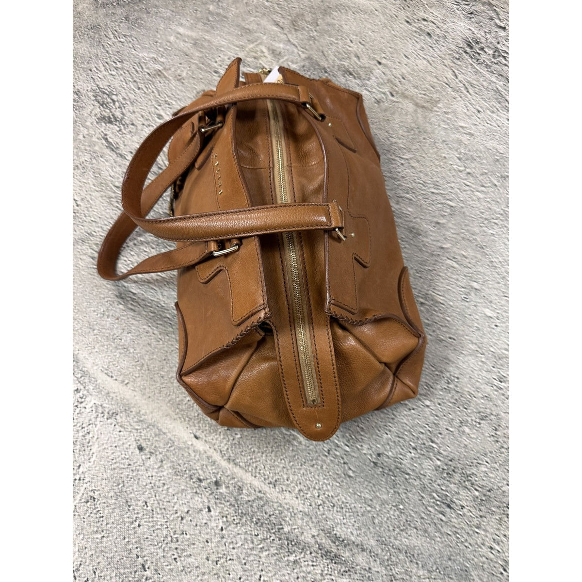 Celine orlov bag les cuirs sulky brown handbag 2006