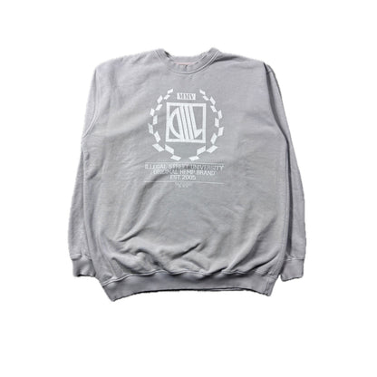 Hemp Gru Dill Gang Polish Hip-Hop vintage crewneck gray HWDP