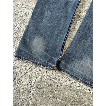 Ed Hardy Christian Audigier vintage jeans big logo pants