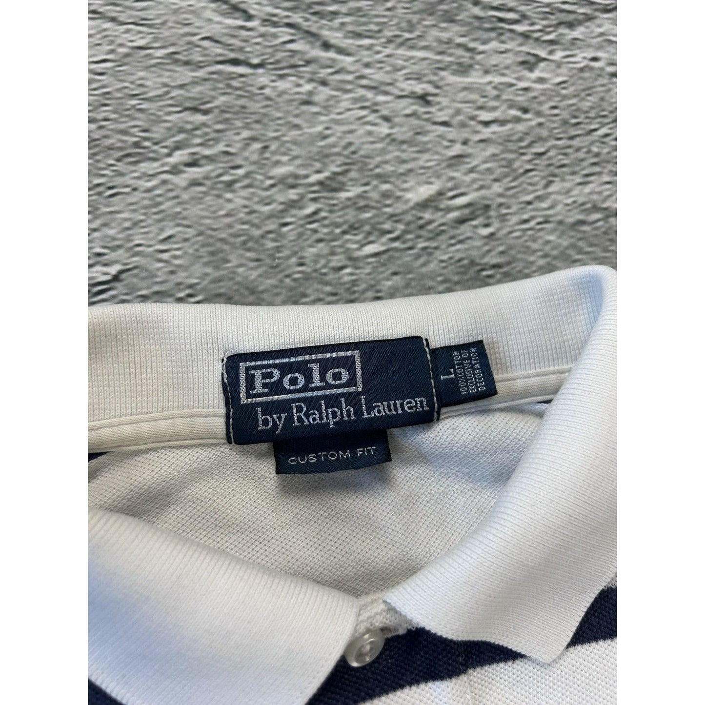Chief Keef Polo Ralph Lauren vintage big pony white navy