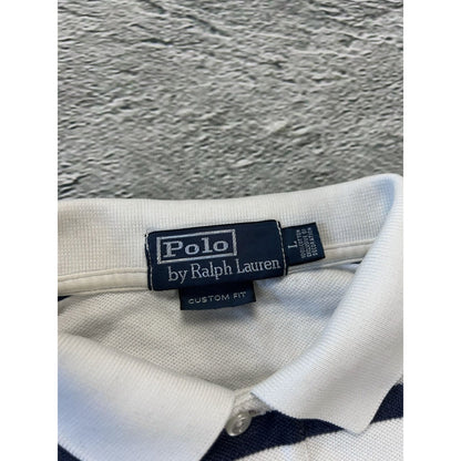Chief Keef Polo Ralph Lauren vintage big pony white navy