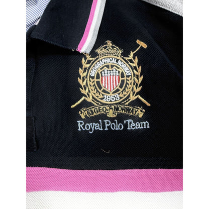 Chief Keef Polo Geografical Norway Dubai T-shirt black pink