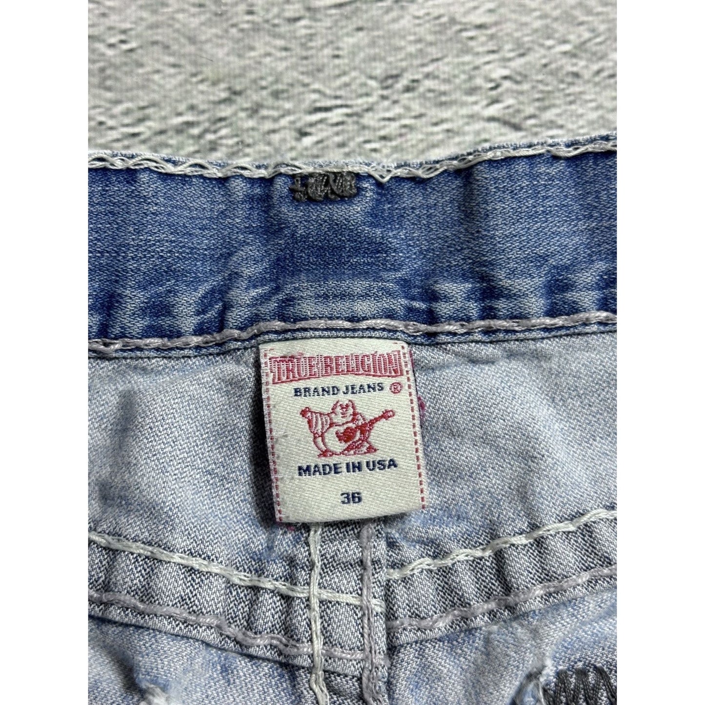 True Religion jeans vintage Bobby denim pants straight