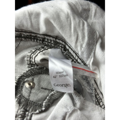 George camo gray shorts jorts y2k