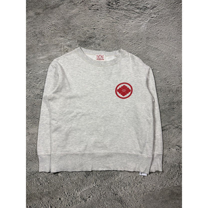 Evisu sweatshirt daicock seagull vintage grey Y2K