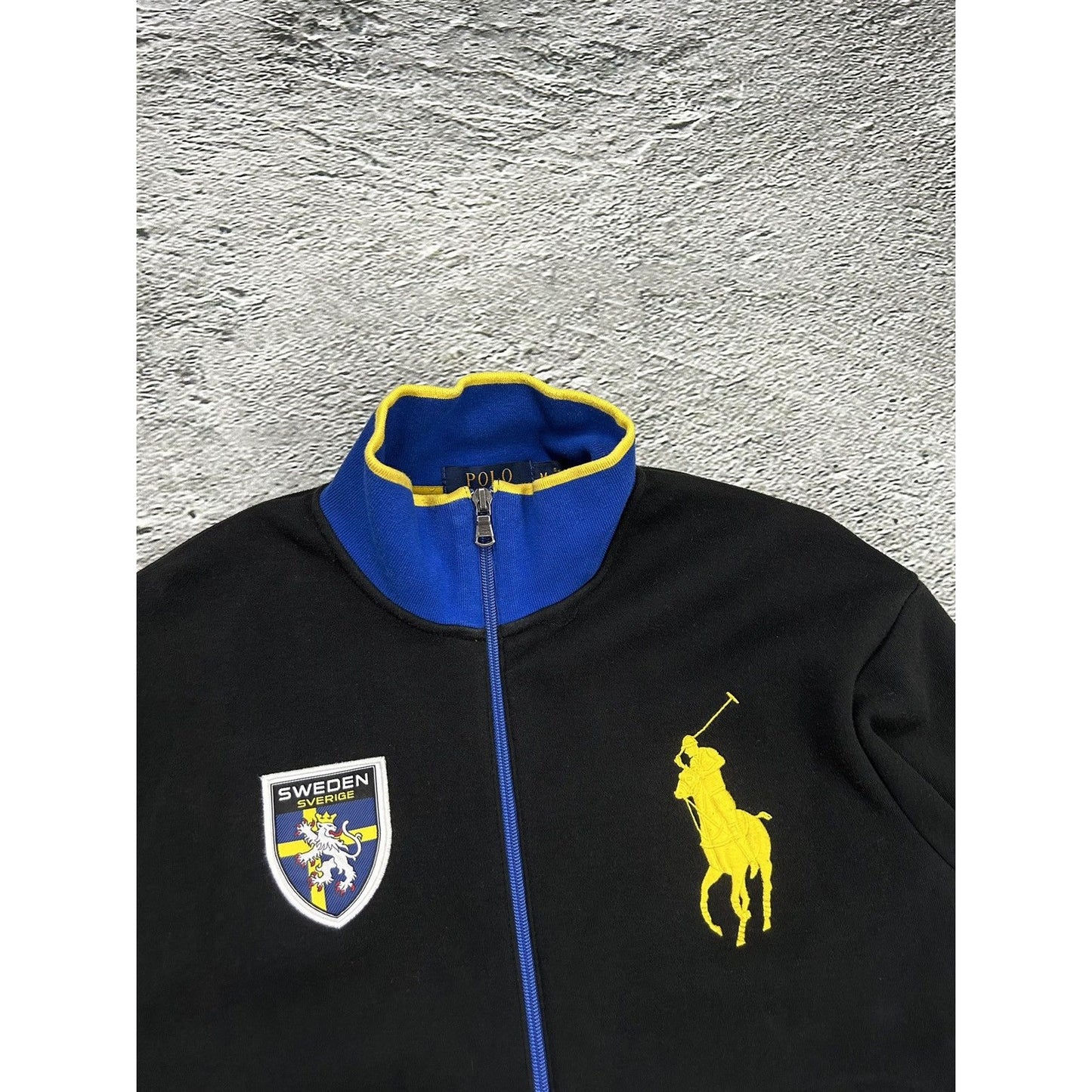 Chief Keef Polo Ralph Lauren zip sweatshirt Sweden big pony