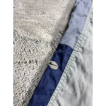 Nike track pants vintage 90s hex logo grey blue