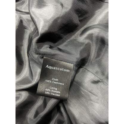 Aquascutum vintage grey cashmere coat