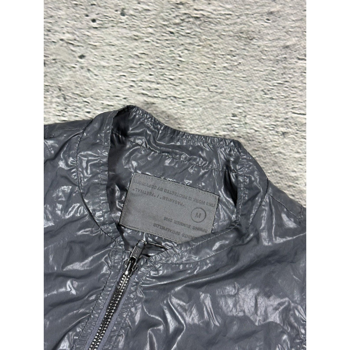 Allsaints Vintage silver gray light jacker Avant Garde