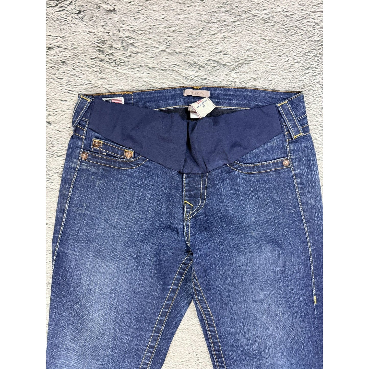 True religion Halle jeans vintage Blossom Pregnant pants