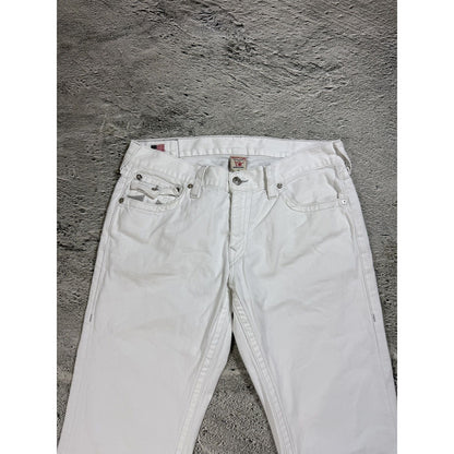 True Religion vintage white jeans Ricky