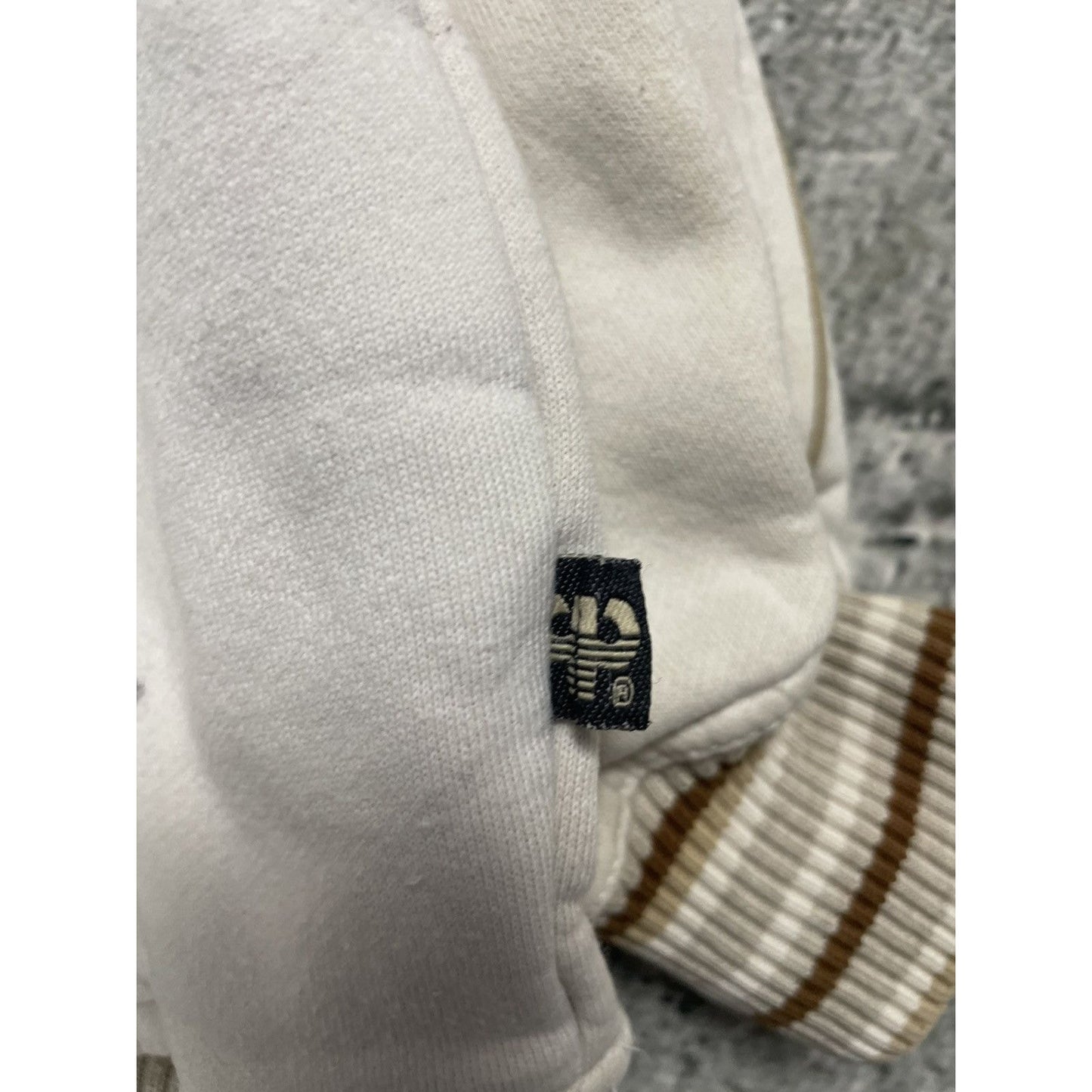 Pelle Pelle hoodie big logo 90s beige sweatshirt
