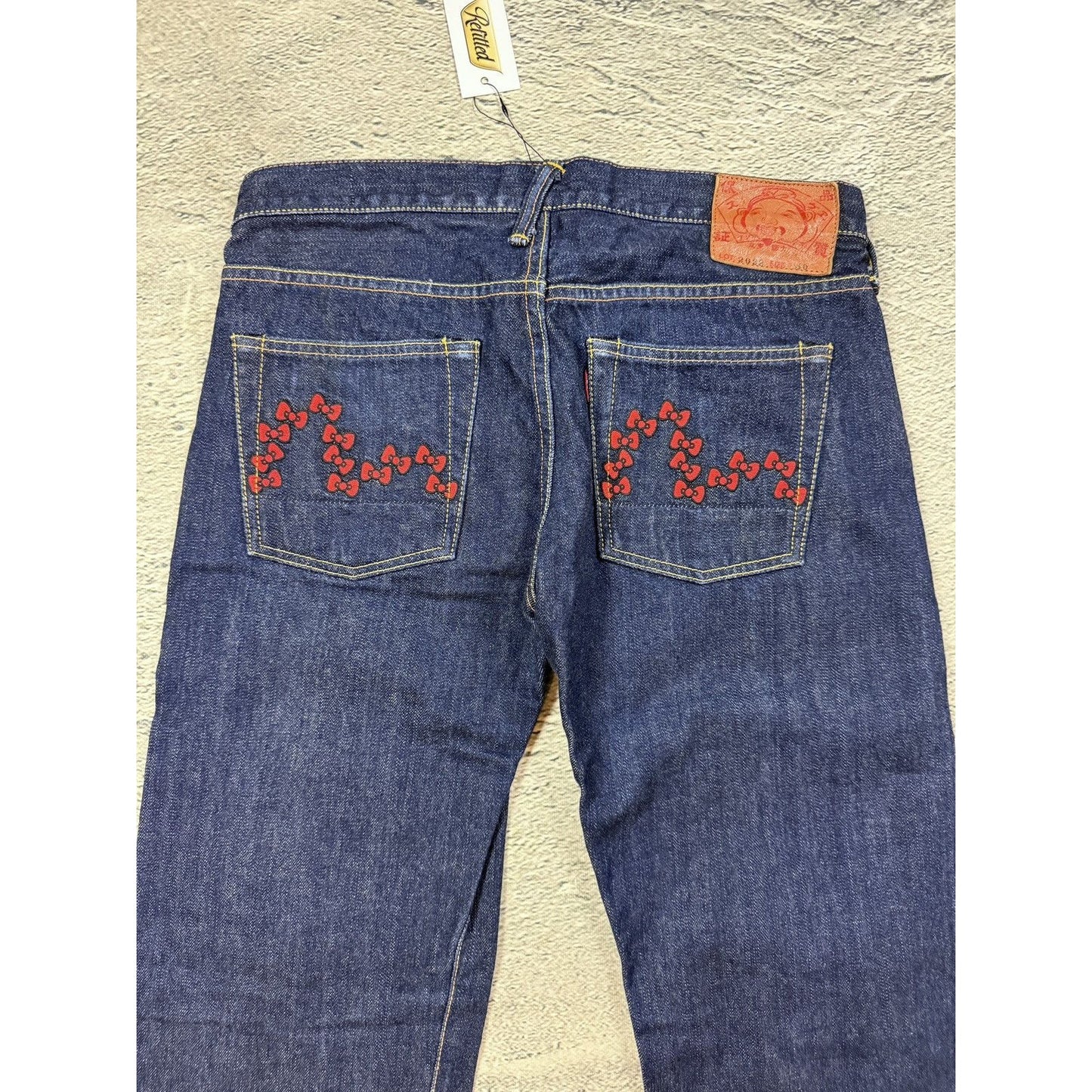 Evisu x Hello Kitty Yamane denim raw made in Japan