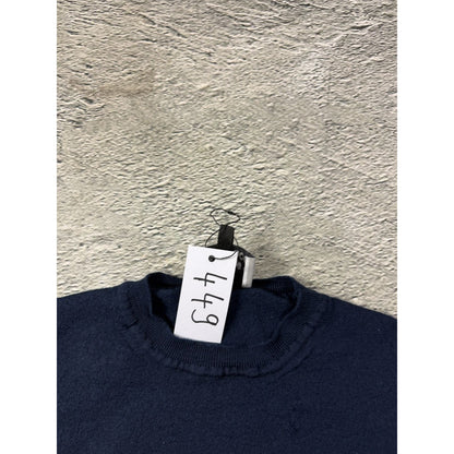 Vivienne Westwood knit small orb logo navy lana wool