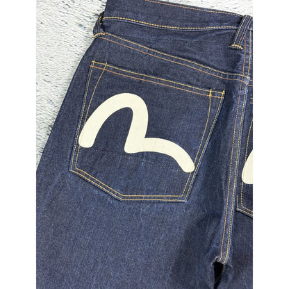 Evisu jeans vintage seagull logo selvedge denim