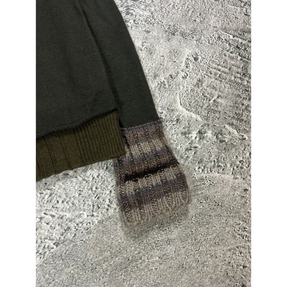 Dolce & Gabbana vintage sweater turtleneck big logo knit