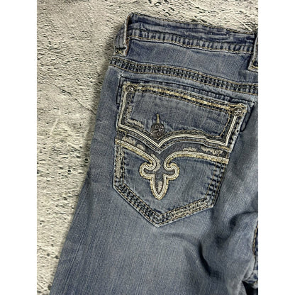 Rock Revival Rogue washed jeans Y2K flared Bootcut