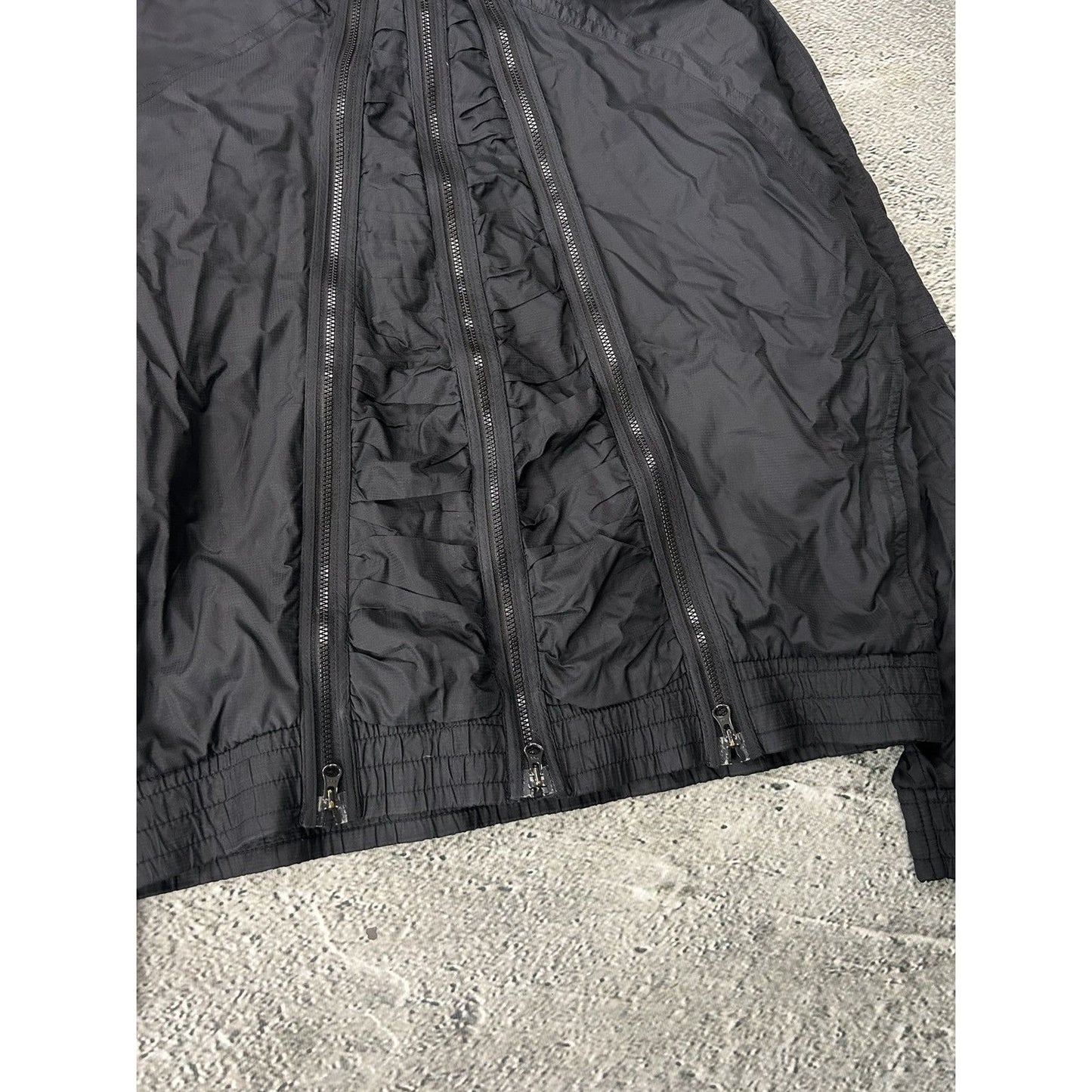 Adidas Stella McCartney bomber jacket black avant-garde