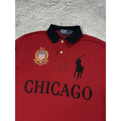 Chief Keef Polo Ralph Lauren Chicago vintage red black